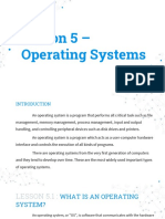 Operating Systems Functions in Under 40