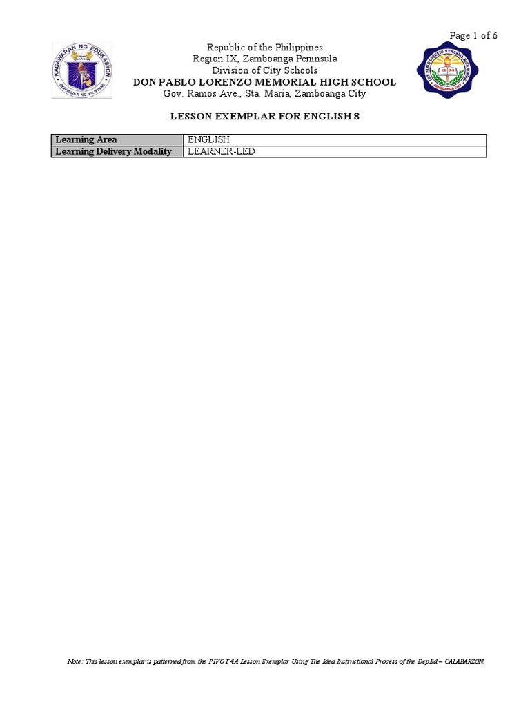 Classroom Observation Pdf Learning English Language