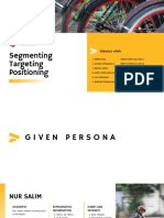 Segmenting Targeting Positioning: Disusun Oleh