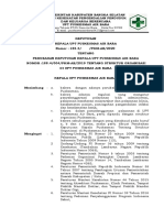2.3.1.1. SK Struktur Organisasi Program Di Puskesmas Air Bara - JAN 2020