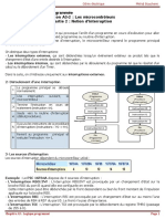 Leçon A3-2 - Notion D'interruption