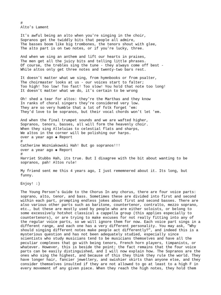 Altos Lament PDF Trombone Choir