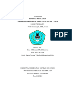 Makalah Metabolisme Natrium Dan Kalium