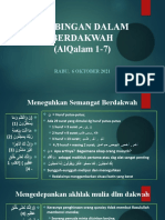 MENINGKATKAN SEMANGAT BERDAKWAH MELALUI AKHLAK MULIA