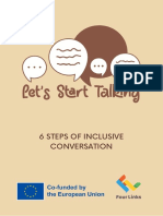 Let's Start Talking - 6 Steps of Inclusive Conversation