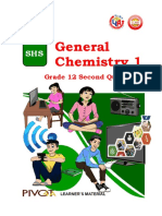 General Chemistry 1 Second Quarter - Draft