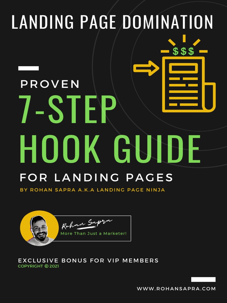 The 7-Step Hook Guide For Landing Pages | PDF
