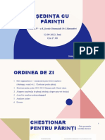 Sedinta Cu Parintii 12.09.2022 Model