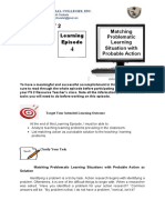 FS 2 EPISODE 4 - (Not Final File) Matching Problematic Learning Situation With Probable Action