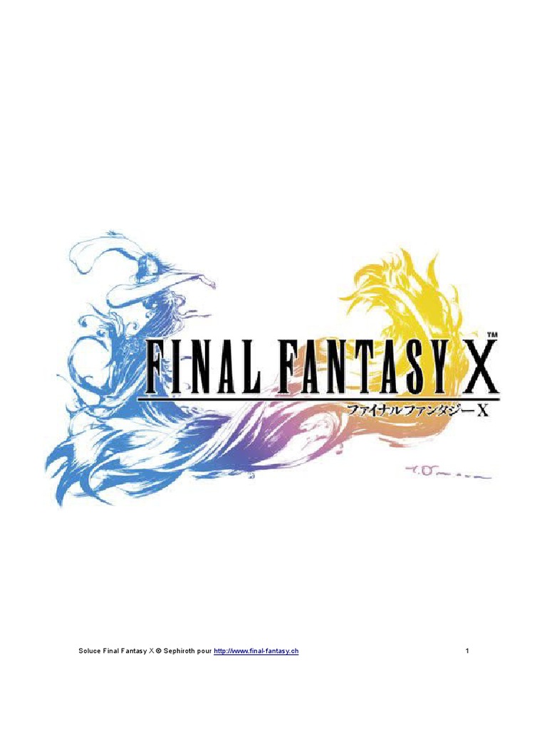 Ffxsoluce | PDF | Square Enix | Final Fantasy