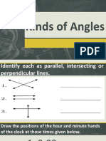 Kinds of Angles