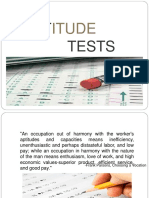 APTITUDE TESTS GUIDE