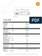 Inductive sensor specifications