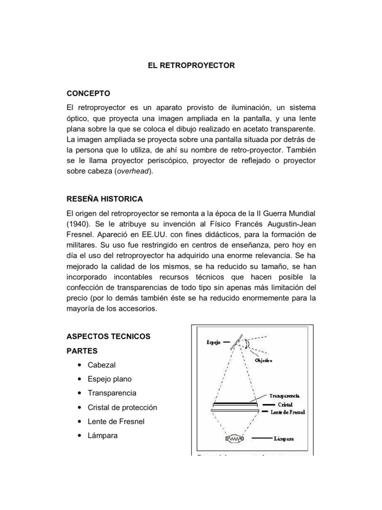 El Retroproyector | PDF