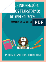 Informações Sobre Os Transtornos de Aprendizagem