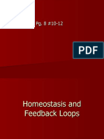 Homeostasis and Feedback Loops