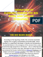 Big Bang Model