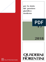 Per La Storia Del Pensiero Giuridico Moderno: ISBN 978-88-14-22849-0