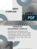 Management Complain