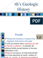 Earth Geologic History