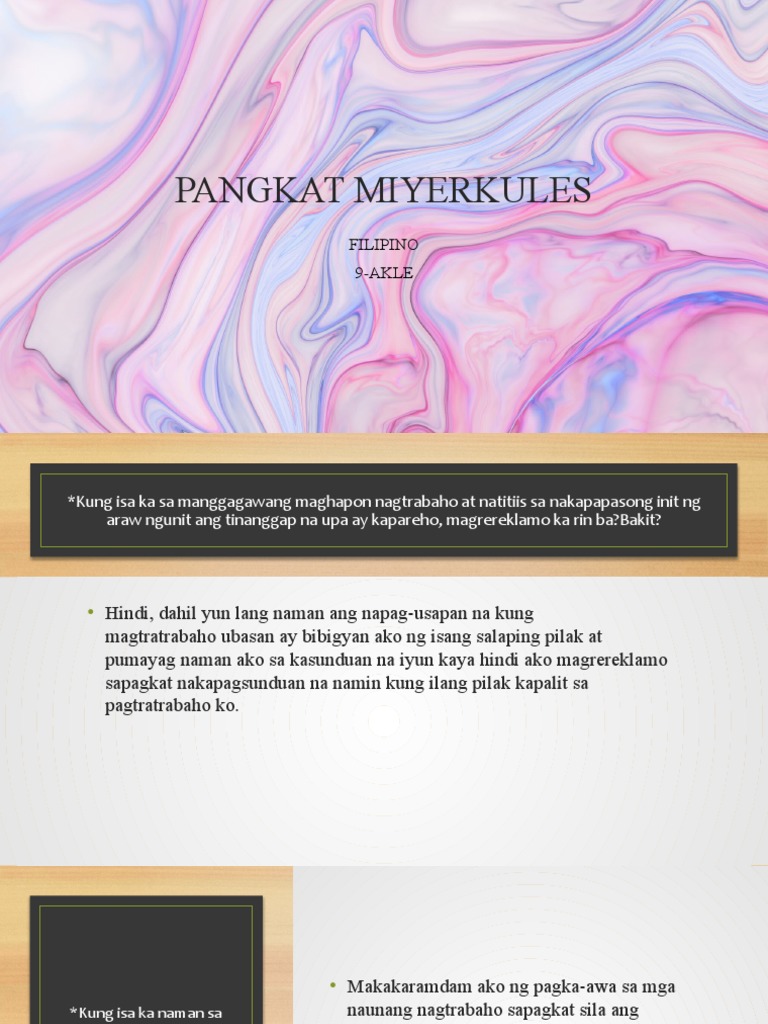 MIYERKULES | PDF