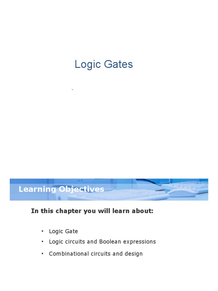 Logic Gates | PDF | Logic Gate | Teaching Mathematics