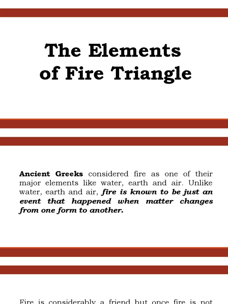 Understanding the Fire Triangle and Identifying Common Causes and