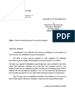 Objet: Lettre de Motivation Pour Le Poste de Pompiste: PK16 Libreville - Gabon Tél. 074.15.86.05/066301818/066375119
