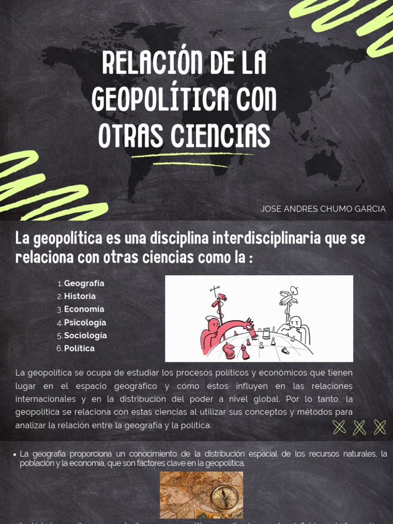 Relación de La Geopolítica Con Otras Ciencias | PDF