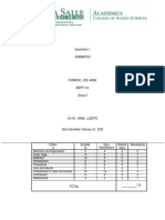 Kinematics Experiment Analysis