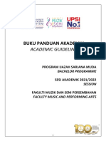 Buku Panduan Akademik: Academic Guideline