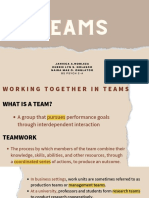 TEAMS Group Dynamics