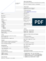 Markdown Quick Reference