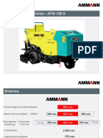 AFW 150 G - Características Técnias