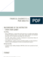 Financial Diagnostic Peer Analysis