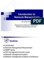 Introduction To Network Management