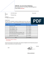 Penawaran Harga PT. Tradecorp