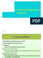 Intro Clinical Lab Methods