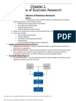 Chapter 1 Notes The Role of Business Research