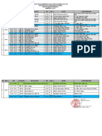 Jadwal Perkuliahan Semester Ganjil 2022-2023 Prodi Penjas FKIP TTD