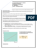 Notes - Temperature Class Notes