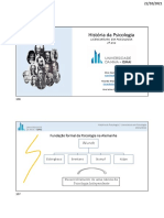 História Psicologia Licenciatura