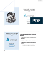 História da Psicologia Licenciatura em Psicologia 2021/2022