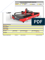 Folha de Identificação Maquina: Tipo Equipamento