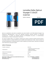 Lornetka Delta Optical Voyager S 10x25 Czarna