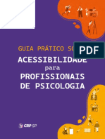 Acessibilidade para Profisisonais de Psicologia