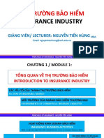 Insurance Industry - Module 1