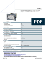 7PA22511 Datasheet Es