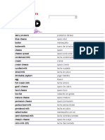 Top 40 Dairy Products List