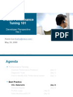 Oracle Performance Tuning 101 - Developer Perspective 090528 - 2